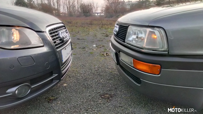 Starcie pokoleń – Audi b7 i b3, prawie 17 lat różnicy 