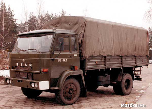 Star 200 – One też dzielnie służyły Wojsku Polskiemu. 