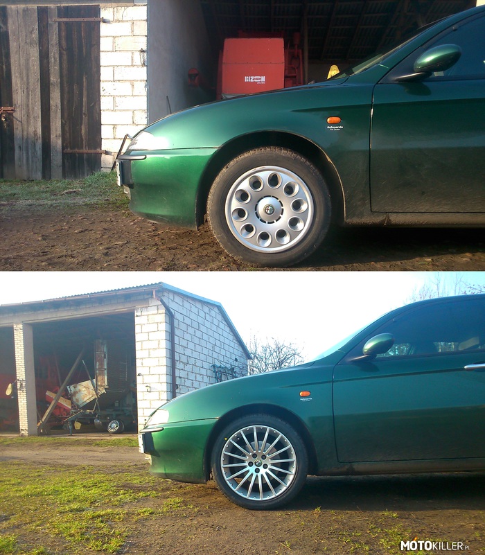 Alfa Romeo 147 – Taka mała przymiareczka, nie wytrzymałem i musiałem zobaczyć jak się będzie prezentować w pełnej klasie 
