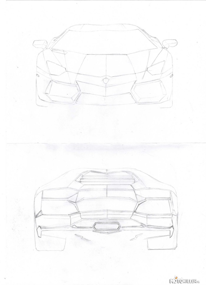 Lamborghini Aventador LP700 - 4 - rysunek – Szkic skończony. Kolor prawdopodobnie jutro (tj. piątek 03.01.2014). Jak to wygląda według Was?
Po więcej zapraszam tutaj: https://www.facebook.com/cortezdraw 
