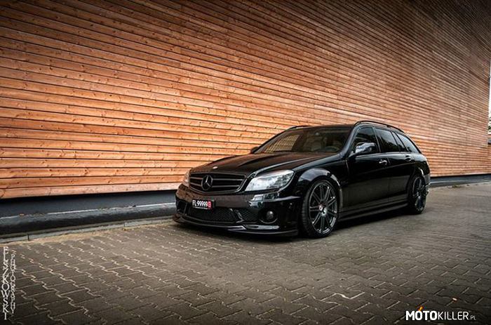 Czarny szatan! – Mercedes C63 AMG Kombi S204 