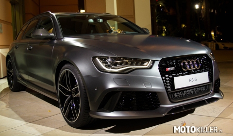 Audi RS6! – Groźnie wygląda, co nie? 
