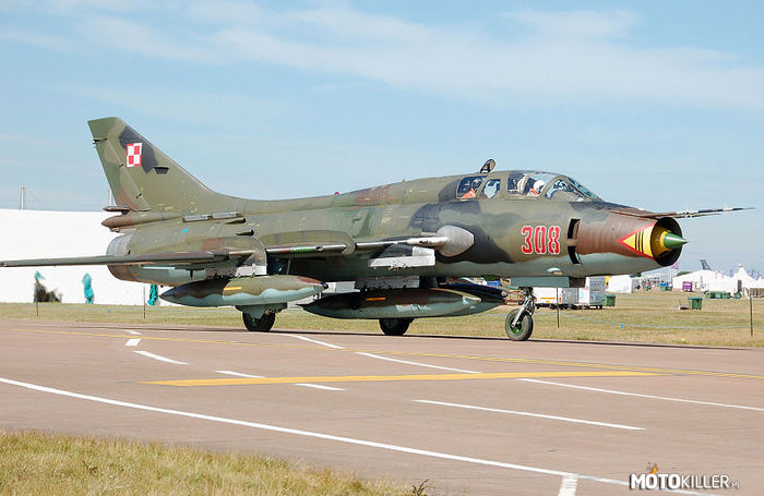 Su-17 – Samolot myśliwsko-bombowy. Zaprojektowany w biurze konstrukcyjnym Pawła Suchoja, produkowany w ZSRR. Wszedł do służby w 1970 roku. Używany także przez Polskę, kraje Bliskiego Wschodu oraz Libię, Wietnam, Peru i Angolę. 
