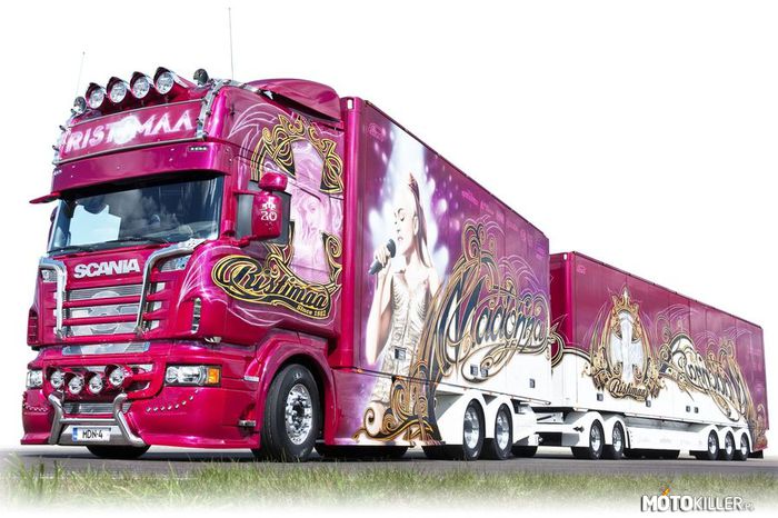Scania Ristimaa Madonna – Najnowszy zestaw od Juhy Ristimy w malowaniu z Madonną 
