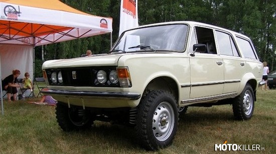 Polski Fiat 125P 4x4 – FSO już w 1979 podjęło próbę skonstruowania samochodu osobowego z napędem 4x4. Efektem  była swoista krzyżówka polskiego fiata 125p z ładą niwą 