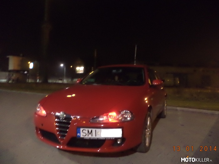 Moja Alfa Romeo 147 – Niby tylko czerwona postojówka 