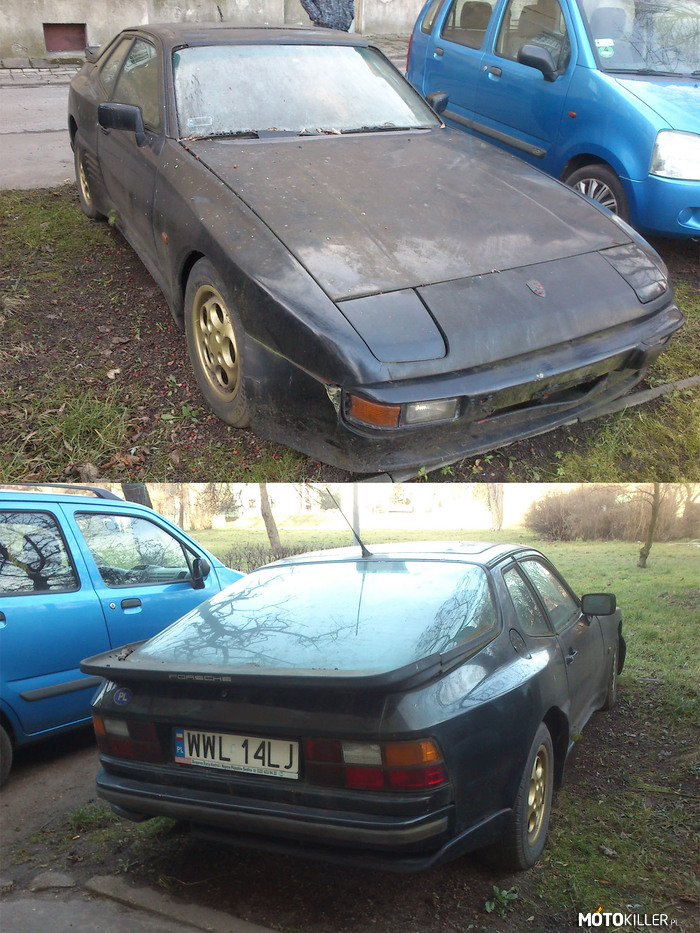 Porsche – Dzisiaj w Gliwicach napotkałem takie cudo niestety wyglądało na troche zapuszczone, ktoś zna może ten model? 