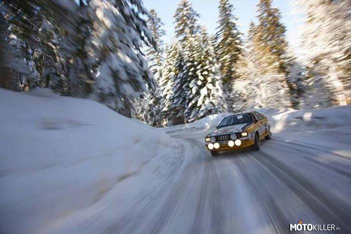 Audi Quattro – No to teraz pora na zimową scenerie 