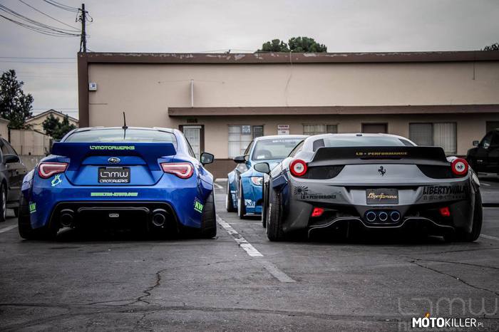 Subaru & Ferrari –  