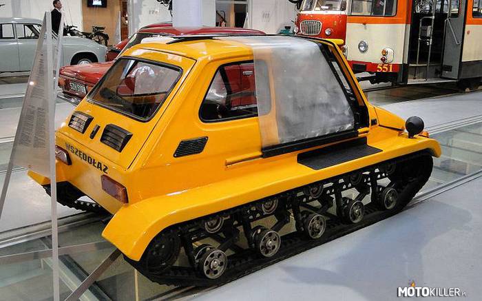 Polacy też potrafili! – Wszędołaz zrobiony na bazie Fiata 126p, szkoda że tak ciekawy pojazd nie był produkowany seryjnie 