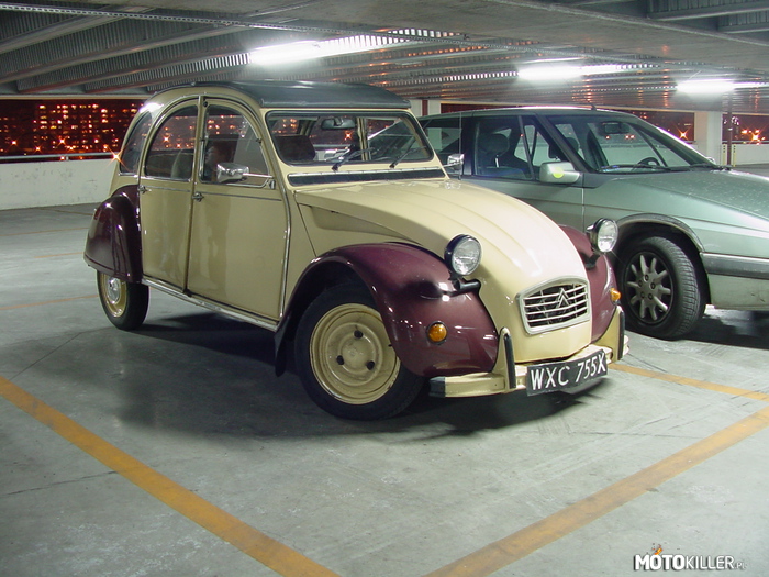 Powrót do przeszłości – Citroën 2cv wersja Charleston. Tak brzydki że aż piękny. 