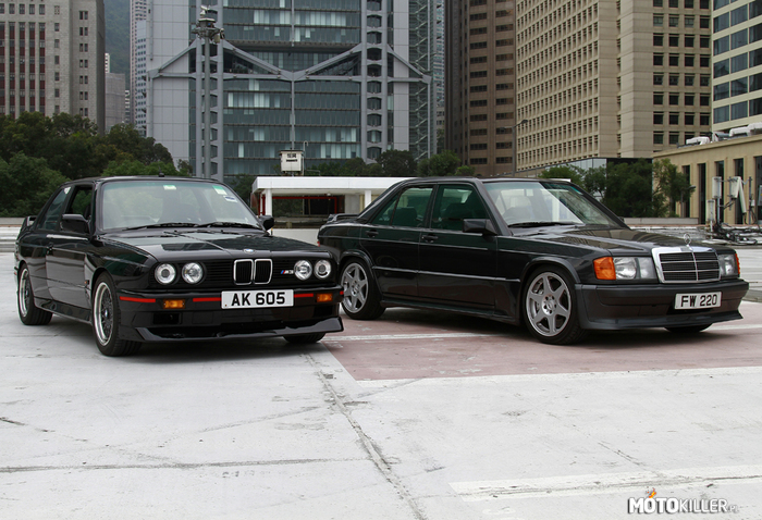BMW & Mercedes Benz – BMW E30 M3 Japan Evolution &quot;AK 605&quot; i Mercedes Benz 190E 2.5-16 Cosworth &quot;FW 220&quot; 