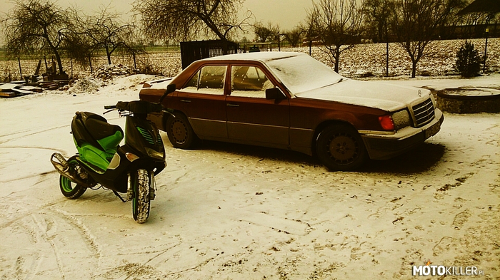 Zimowo SR i W124 –  