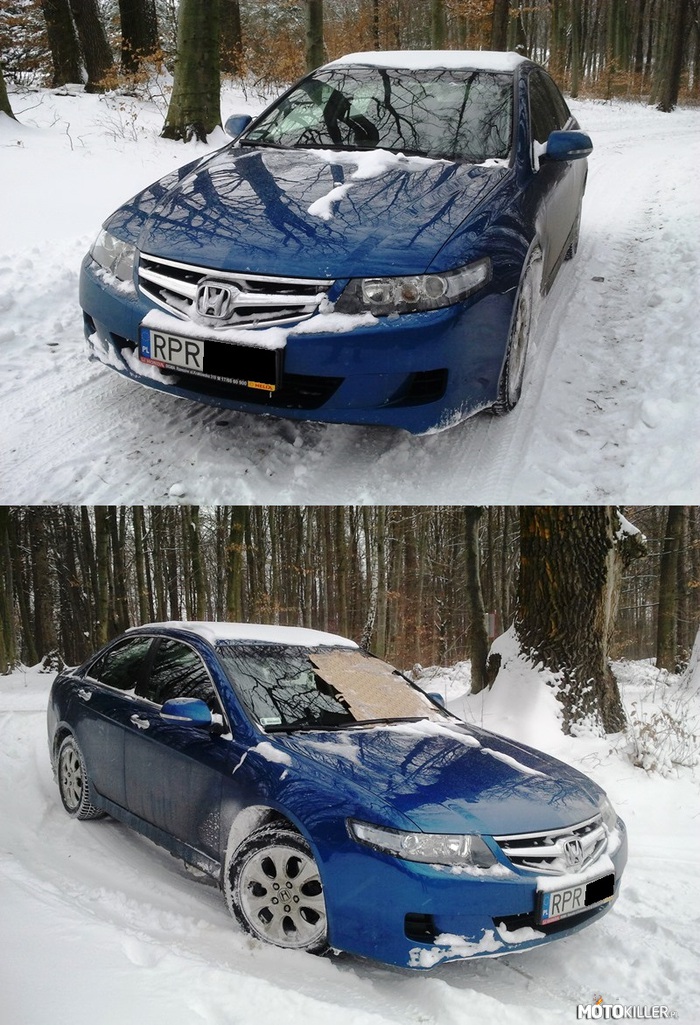 Honda Accord – Moja Hania zimową porą 