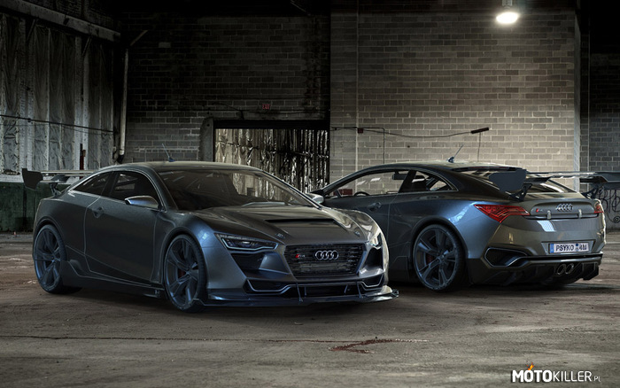 Audi R4 coupe concept – Ładne jest, szkoda że nie oficjalne. 