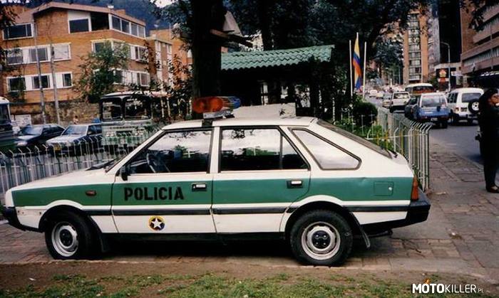 Poczciwy Polonez – Jako radiowóz w Columbii 