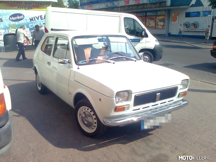 Fiat 127 – Znaleziony w Sanoku 