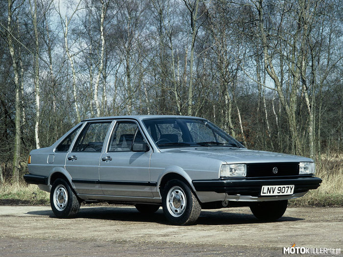 VW Santana z 1982 – wciąż ładniejszy niż nowa Multipla 
