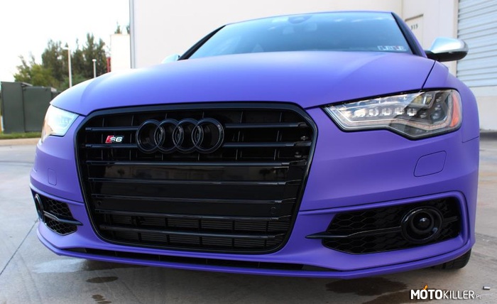 Audi S6 – Ciekawy kolor 