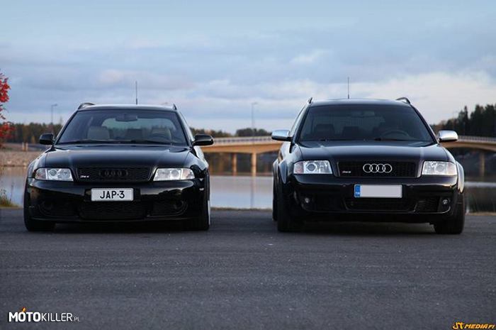 Audi – RS4 B5 i RS6 C5. 