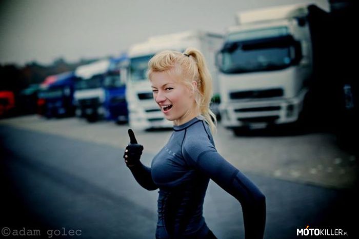 Iwona Blecharczyk czyli Trucking Girl – Kobieta która łamie wszelkie sterotypy! 