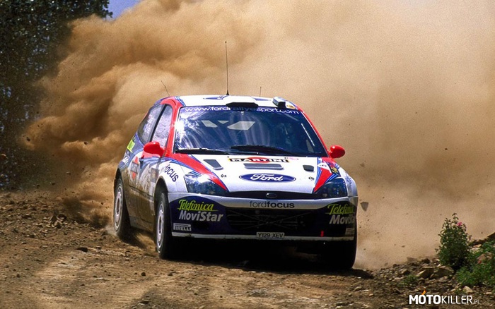 Ford Focus WRC – Model, którym jeździł m.in. Carlos Sainz.
Piękne czasy! 