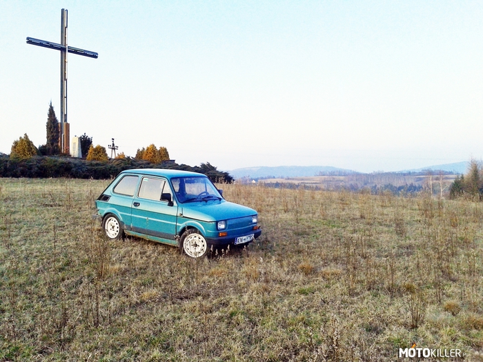 Wzgórze Św.Krzyża Fiat 126p –  