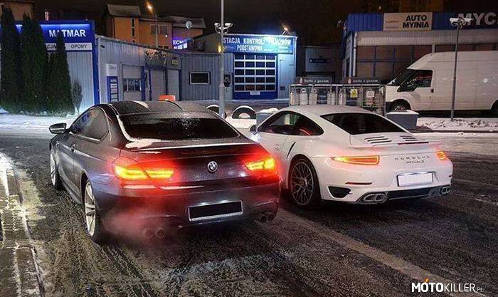 BMW M6 i Porsche 911 Turbo S –  
