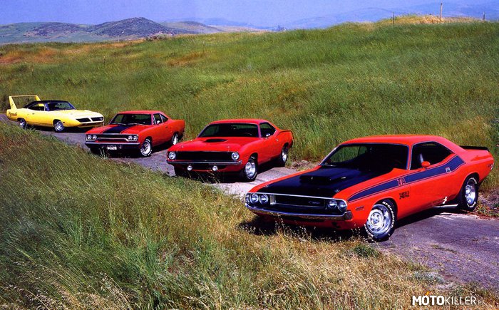 Amerykańce – Superbird, Road Runner, Barracuda i Challenger 