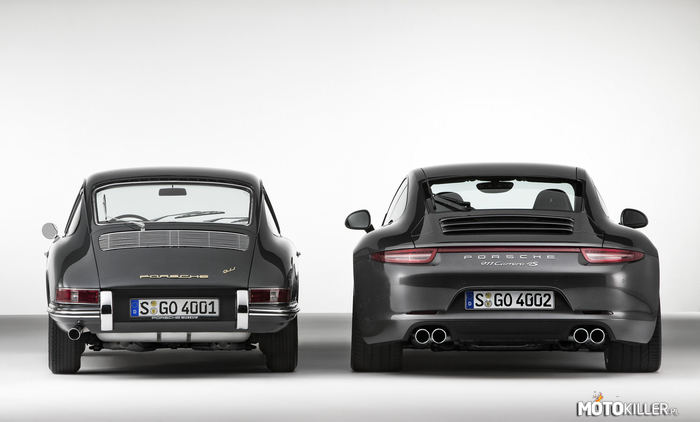 Porsche 911 – Protoplasta w parze z obecną edycją, pomiędzy 50 lat ewolucji 