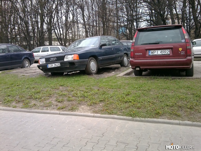 Audi 100 c3 – Dla mnie zawsze bylo miejsce parkingowe. Autko bylo wszechstronne 