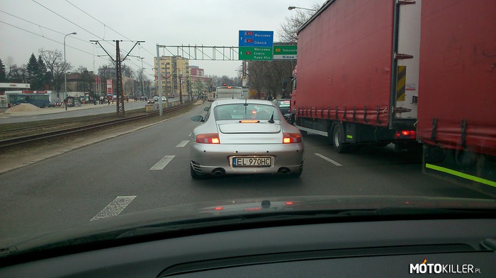 Carspotting-Łódź – Porsche 911 996 