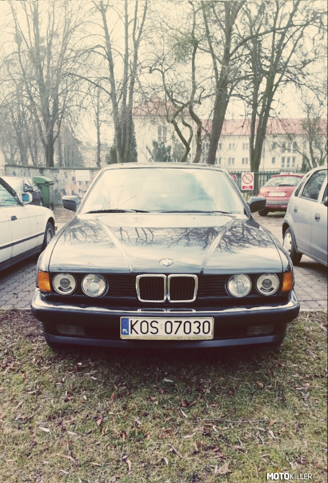 BMW E32 – Napotkana w Oświęcimiu 
