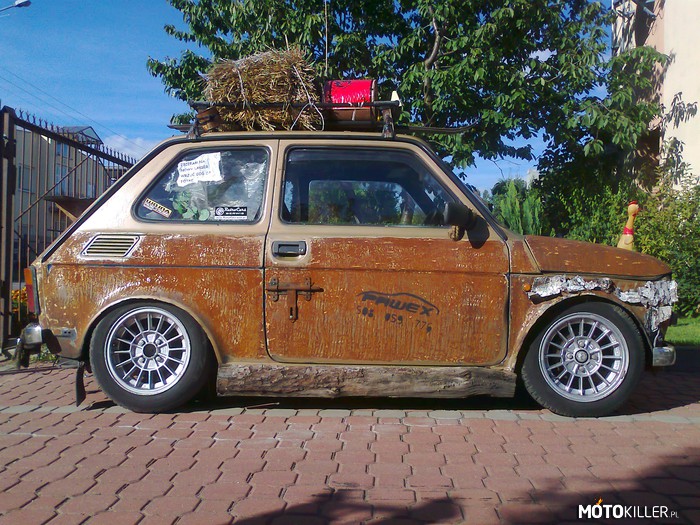 Fiat 126p rost rat – Mój mały fiat Więcej zdjęć na fb Maj Marcin Radom 