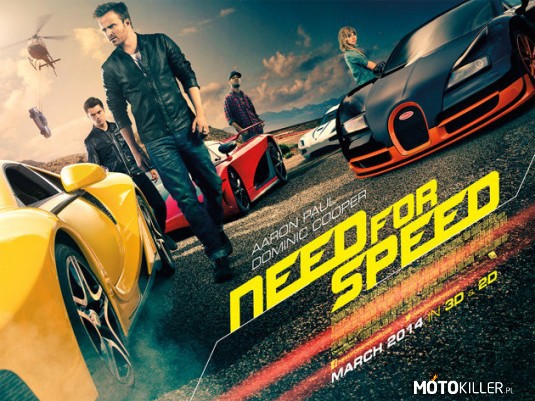 Need for Speed z napisami:) link w opisie – http://www.kinoman.tv/film/need-for-speed-1  Miłego oglądania:) 