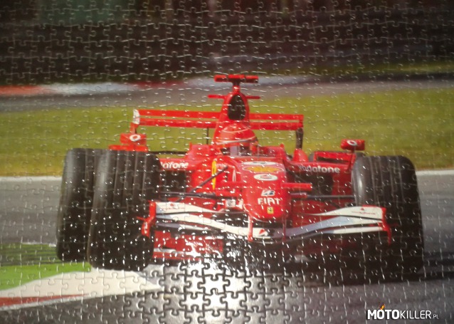 Na mojej ścianie 2 – Ferrari 248 F1
48x34cm
500 elementów 