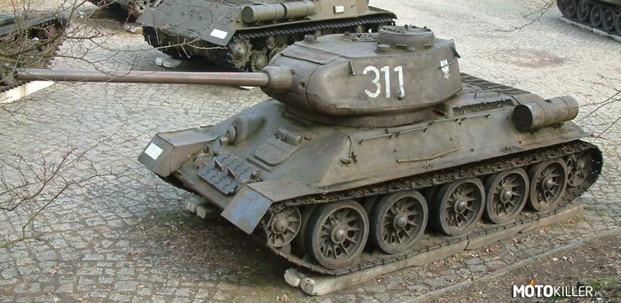 Motoryzacja z innej strony – Czołg legenda T-34-85 