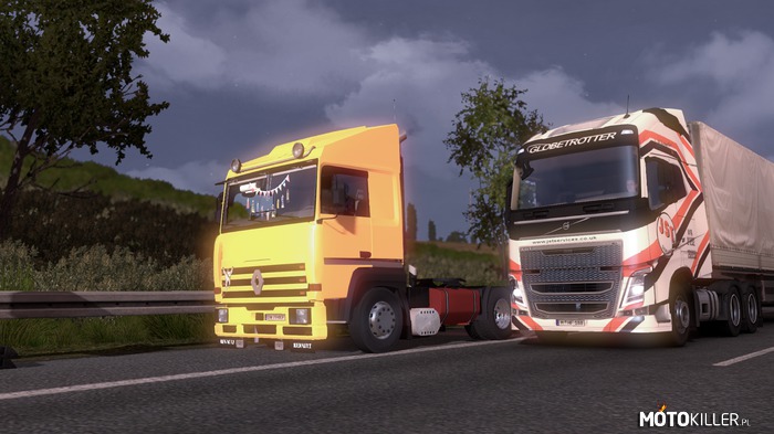 Euro Truck Simulator 2 - Renault  Major i Volvo FH – Według mnie jedna z najlepszych gier tego gatunku.
Który podoba wam się bardziej mi Major 