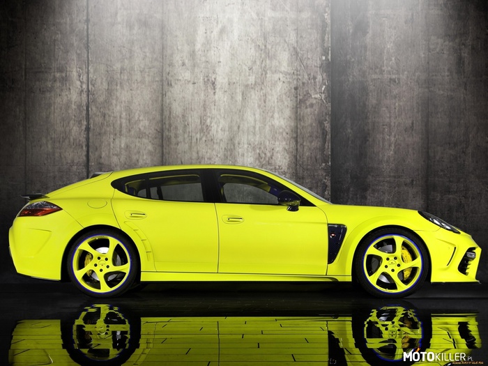 Porsche Panamera Bright Yellow Edition by Mansory –  