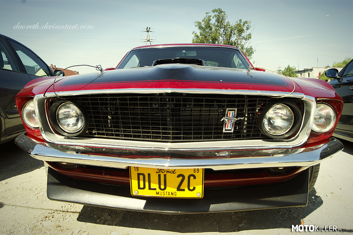Mustang – Zdjęcie mojego autorstwa jeszcze z Motoclassic.

(Podpis to moja strona internetowa.) 