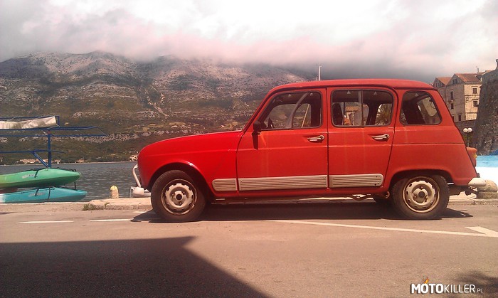 Renault 4 – Tym razem sfotografowane na wyspie Korčula 