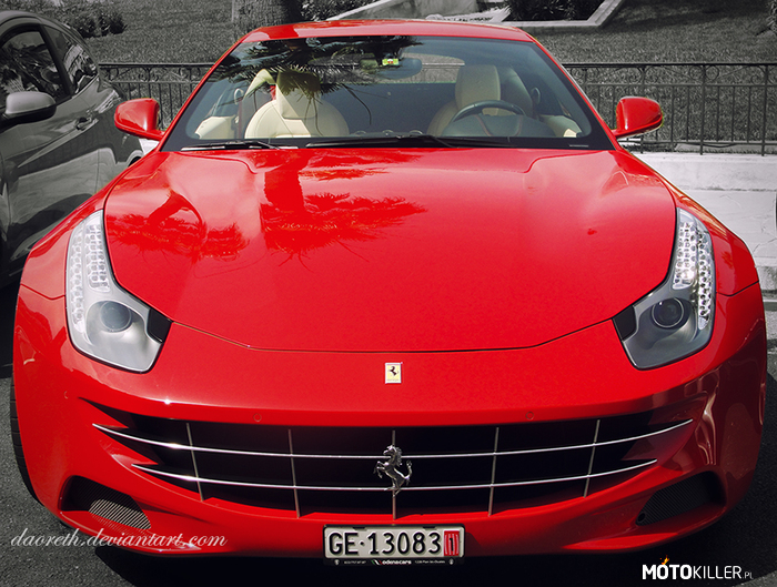 Ferrari – Taki uśmiech Ferrari to norma, w Monako oczywiście zdjęcie mojego autorstwa.

(Podpis to link do mojej strony internetowej.) 