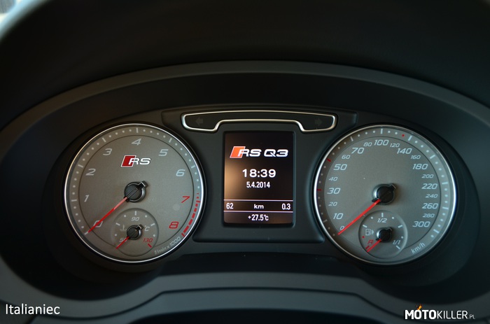 Kto by chciał mieć taki widok przed sobą? – Audi RS Q3 