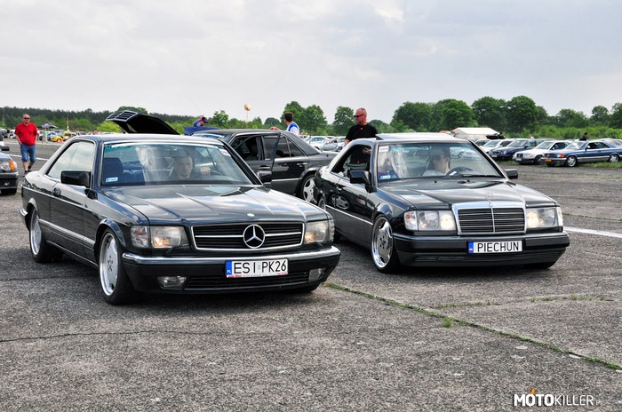 Europejskie klasyki – w126 SEC & w124 coupe 