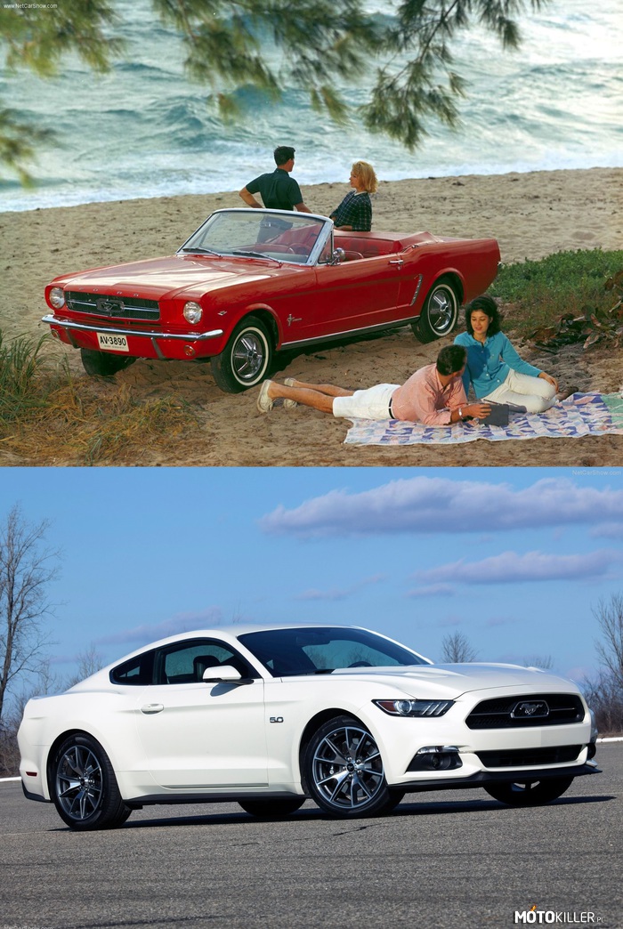 50 lat Forda Mustanga – Od 1964 na drogach. Jakie są wasze opinie na temat jego zmian, które zaszły na przełomie tych lat? 