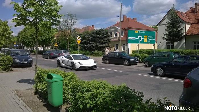 Lamborghini Gallardo Superleggera – Lambo napotkane w Wągrowcu. :) 