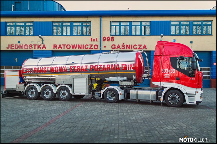 Seria: &quot;Samochody strażackie &quot; – Iveco Stralis GBAM 25/32 z JRG3 Kraków. 