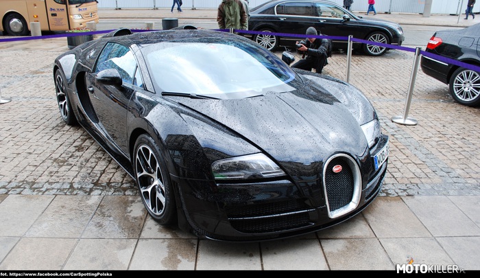 Żuczek – Bugatti Veyron 16.4 Grand Sport Vitesse w Warszawie. 