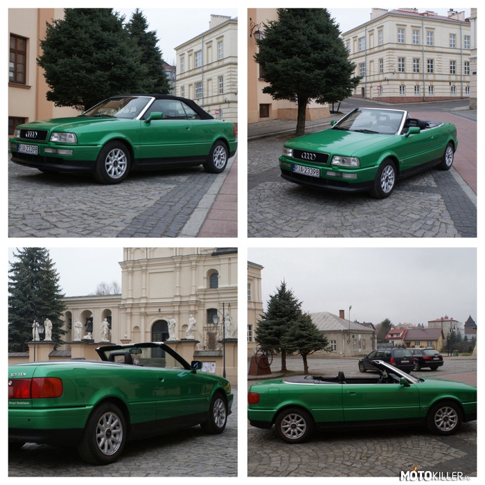 Audi 80 cabrio – Witam, jak wam się podoba moja audi? 