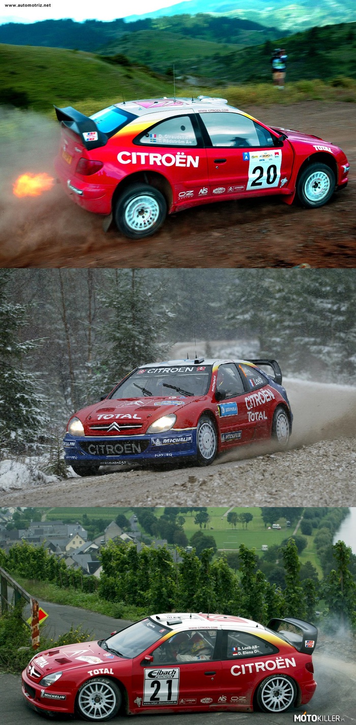 Kultowe rajdówki – Citroën Xsara WRC. 